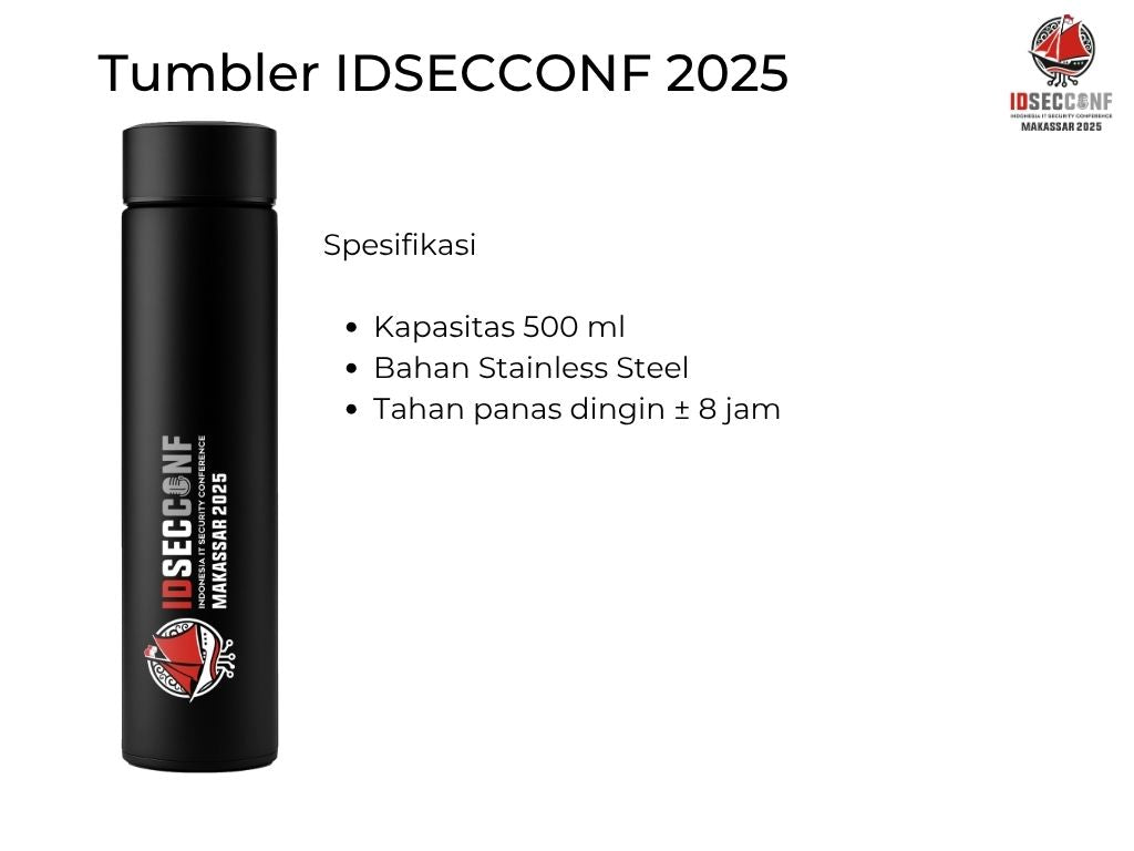 Tiket Conference & Tumbler (Umum)